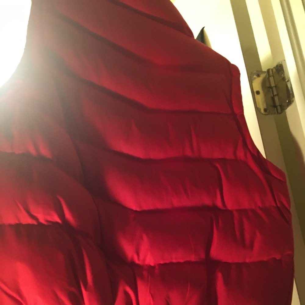 Red Puff Vest